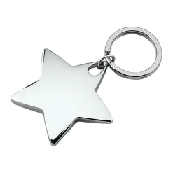 Star Shaped Keychain